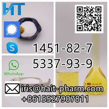 Russia safe delivery 2-bromo-4-methylpropiophenone CAS 1451-82-7/Cas 5337-93-9 4-Methylpropiophenone